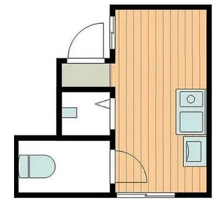 レジデンストーキョー南砂【1階】の間取り