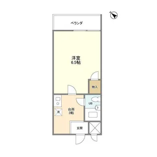 シティコート千駄木【3階】の間取り