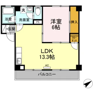 DOIアレイ【3階】の間取り