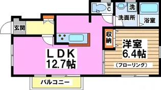 メゾン井の頭【1階】の間取り