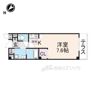 アルカイックリュエル【2階】の間取り