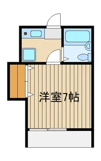 R’s中村橋【1階】の間取り