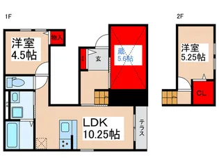 Nobel Take新浦安【1階】の間取り