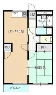 コーポ希望11【2階】の間取り