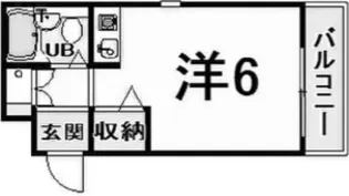 ロイヤルメゾン甲子園口V【2階】の間取り