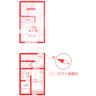 ハーミットクラブハウス大船富士見町の間取り
