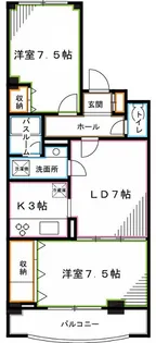 カサグランデ【5階】の間取り