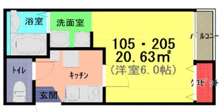 アーク・ヴィラ上尾【1階】の間取り
