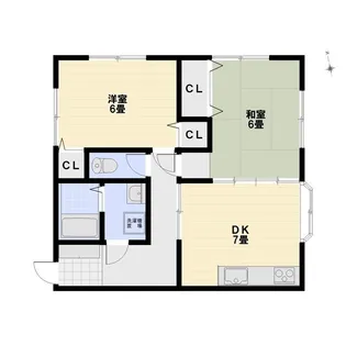 コーポ柏【2階】の間取り