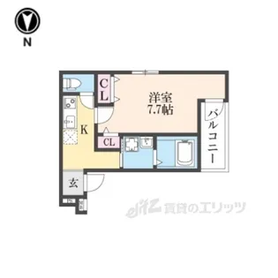 フジパレス阪急武庫之荘駅西5番館【2階】の間取り