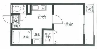 ディーエムハイツ高田【1階】の間取り