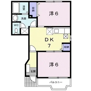 ステージ1 A【1階】の間取り