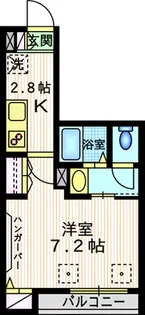 エクセルコート【1階】の間取り