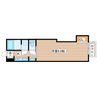 吉耕ハイツ【3階】の間取り