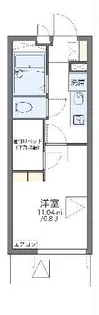 レオパレス虹【3階】の間取り
