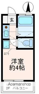毛呂山ニューハイツ【2階】の間取り