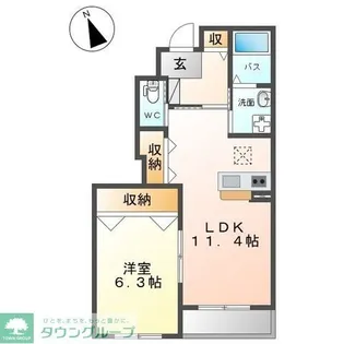 イデアル【1階】の間取り