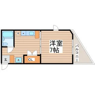 宮千代アヴェニュー【1階】の間取り