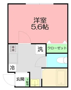 ブランノワールII【1階】の間取り