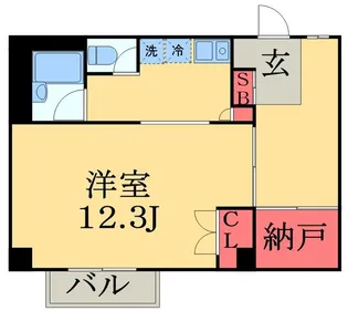 ベイコートNo.1の間取り