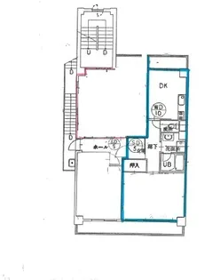 満点商会ビル【3階】の間取り