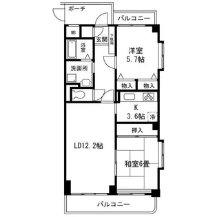 ヴェール・カルチェ【3階】の間取り