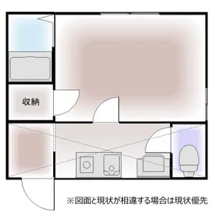 プラーズ愛甲A棟【2階】の間取り