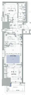 プレサンス ロジェ 名古屋 久屋大通公園【11階】の間取り