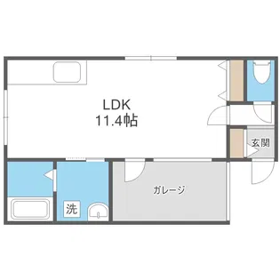 Living with Moto【4階】の間取り