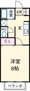 サン・friends久保一色南II【2階】の間取り