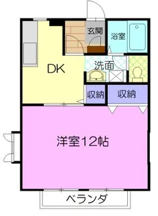 ノーブルクロード II【2階】の間取り