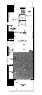 アイセレブ天神東【4階】の間取り