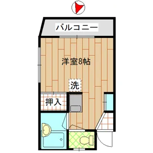 グリーンハイツ久が原【2階】の間取り