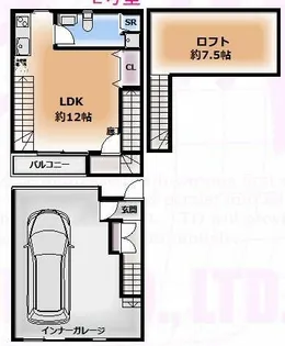un villa【2階】の間取り