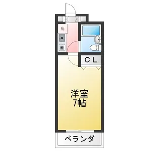 メゾンむさし野【5階】の間取り