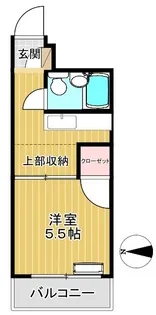 川崎ダイヤモンドマンション【2階】の間取り