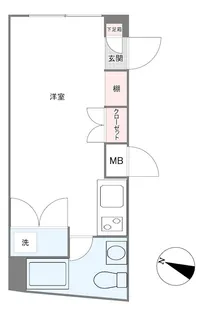 ZOOM表参道【1階】の間取り