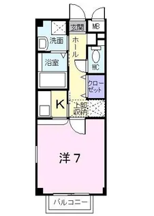 ストラーダ 385【2階】の間取り