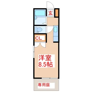 エンジェルハイツ【1階】の間取り