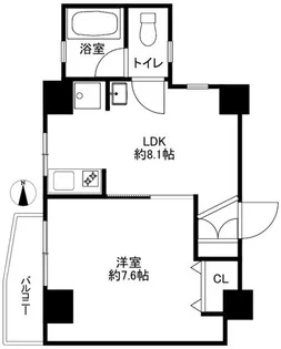 The Tokyo North Reasidence【3階】の間取り