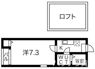 napio上小田井【1階】の間取り