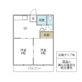 第一ビル【3階】の間取り