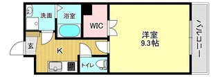 ヴィガラス緑町【1階】の間取り