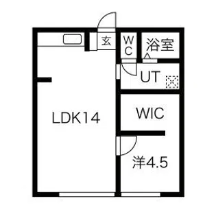 ロータスハウスII【1階】の間取り