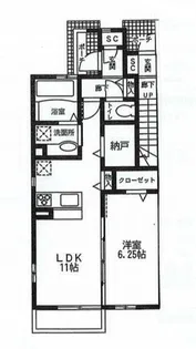 ブラウニィー【1階】の間取り