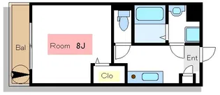ネオパサージュ【2階】の間取り