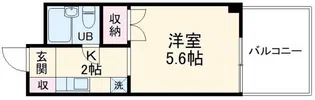 ペガサスマンション百合ヶ丘【1階】の間取り