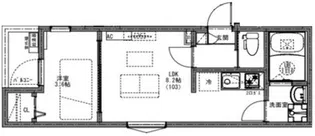 KEIAI RESIDENCE鳩ヶ谷【1階】の間取り