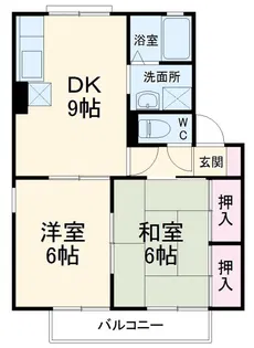 ヴィラムート 弐番館【1階】の間取り