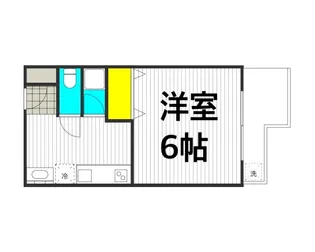 シャルル四条畷駅前【2階】の間取り